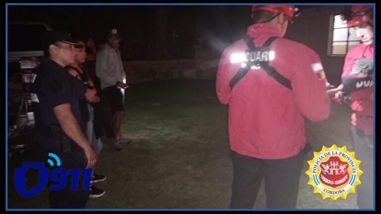 Rescataron a 3 personas que se extraviaron en el Camino de los Artesanos