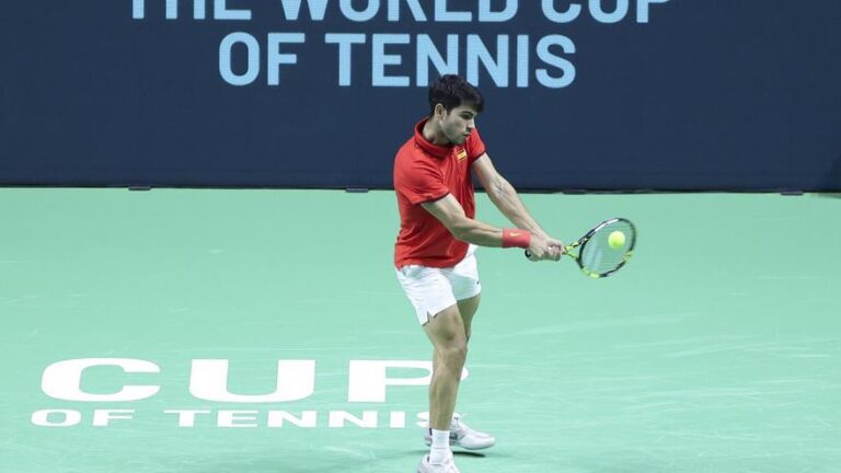 Alcaraz no jugará contra Suiza en la Copa Davis