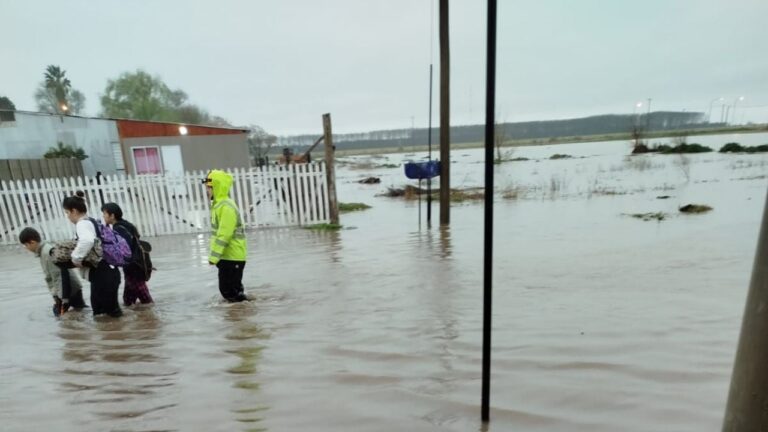 Las lluvias dejaron más de 160 mm en San Justo y graves anegamientos en Venado Tuerto