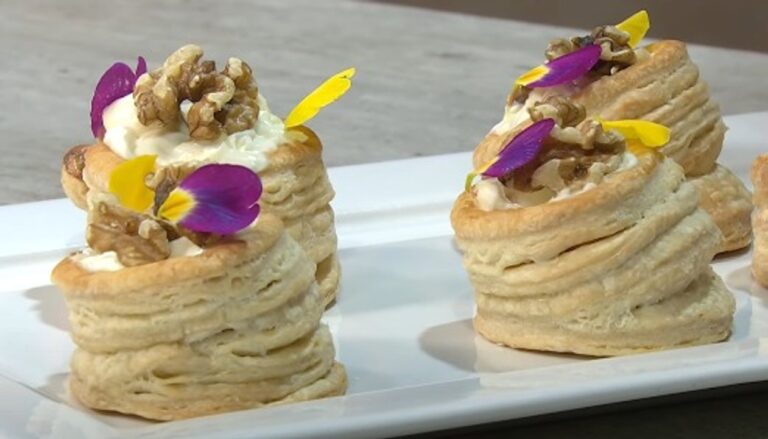 Hojaldre de panadería: una masa súper fácil y con un relleno riquísimo