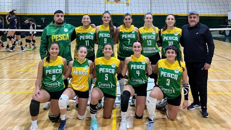 El vóley de Club de Pesca sufrió una dura derrota por la Copa de Plata