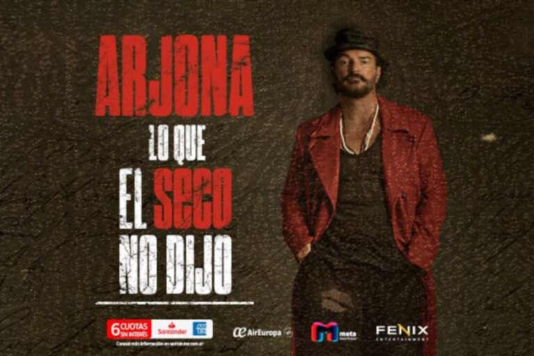 Arjona en el Movistar Arena: las fechas de los shows, precios y cómo sacar entradas