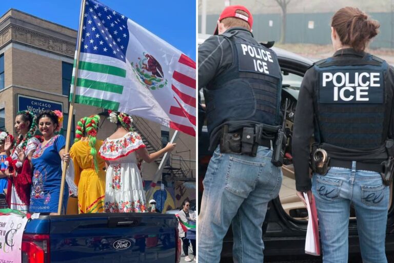La estrategia anti ICE en el desfile en Pilsen por el Día de la Independencia de México: La gente tiene miedo