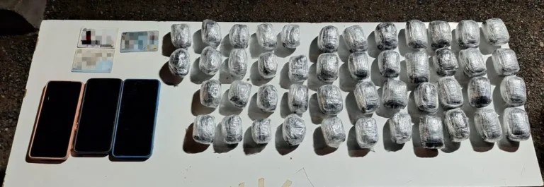Ruta 38: En un control de la Caminera secuestran 2 kg de cocaína