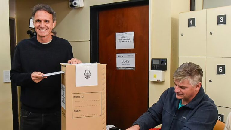 Gabriel Katopodis, tras votar: Se mide el pulso de cómo está el país