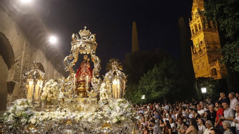 La procesión de la Virgen de la Fuensanta