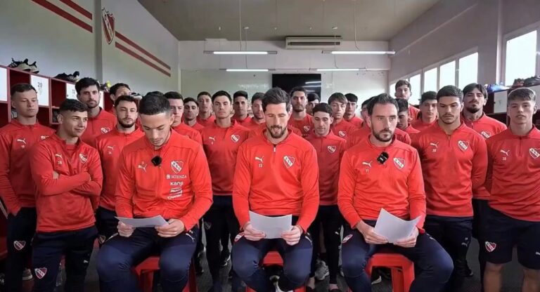 Escándalo en la Sudamericana: los jugadores de Independiente apuntaron contra la Conmebol