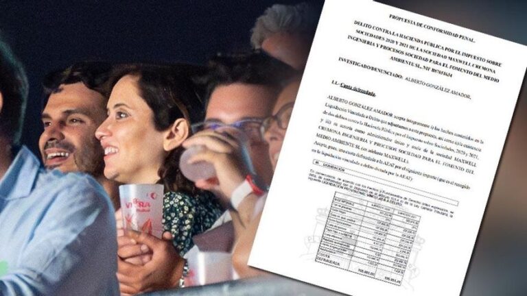 Ayuso justifica de facto el fraude de su pareja por ser alguien que triunfa, prospera, al que hay que perseguir a través de la Agencia Tributaria