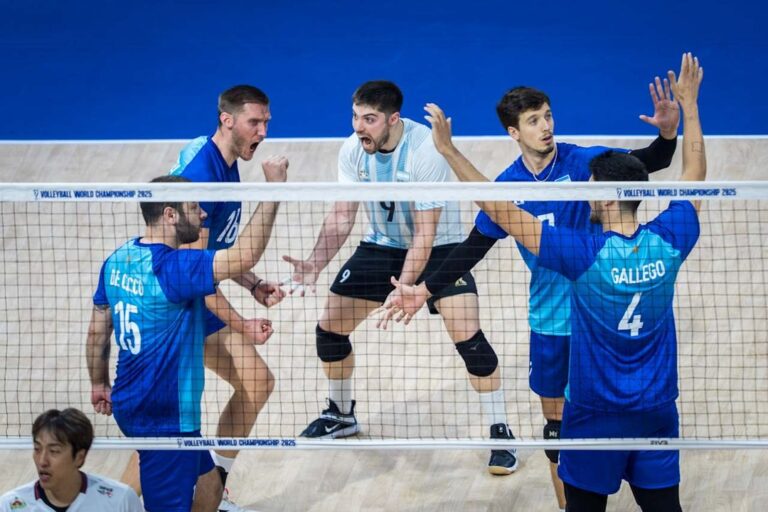 Argentina, a un paso: triunfo 3-1 ante Corea y segunda victoria en el Mundial de Filipinas
