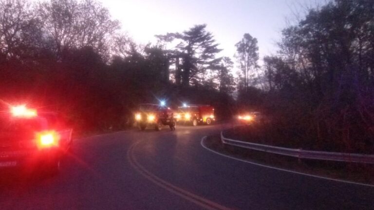 Incendio controlado: levantaron la guardia de cenizas en la zona de las 100 curvas