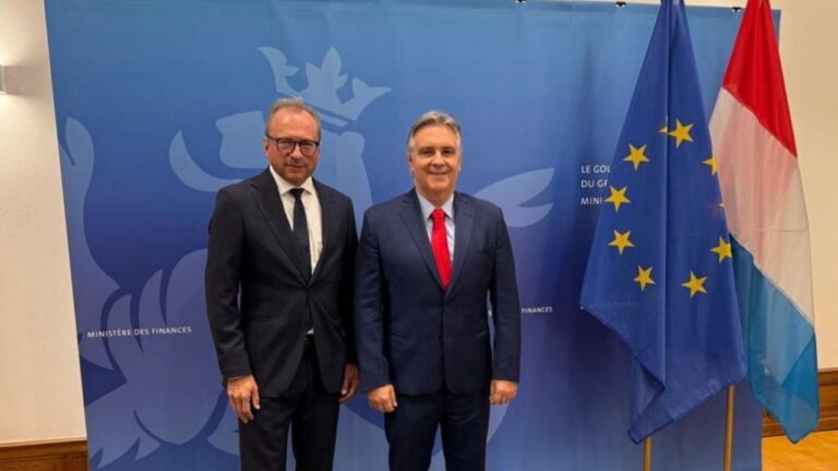 Llaryora cerró su gira europea con reuniones estratégicas en Luxemburgo y con el Banco Europeo de Inversiones