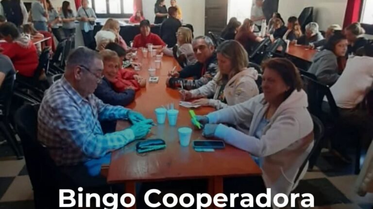 Valle Hermoso: la Cooperadora del Ballet Lampatu Mayu organizó un té-bingo