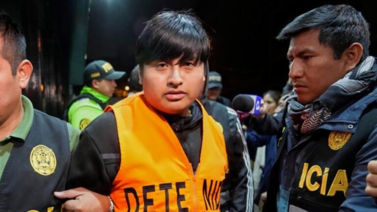 ‘Pequeño J’, al ser detenido por el triple crimen: «No matamos a nadie»