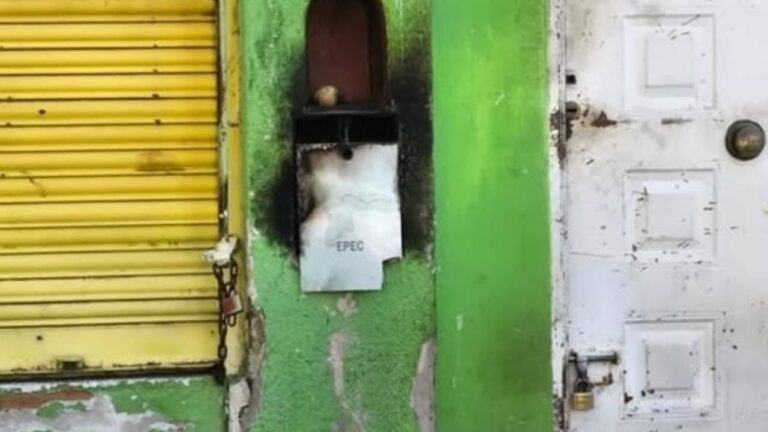 Dramático: un naranjita se electrocutó mientras manipulaba un medidor