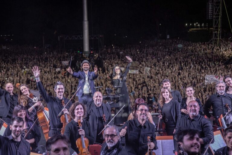Nicki Nicole hizo historia en Rosario con su primer concierto sinfónico junto a Nico Sorín