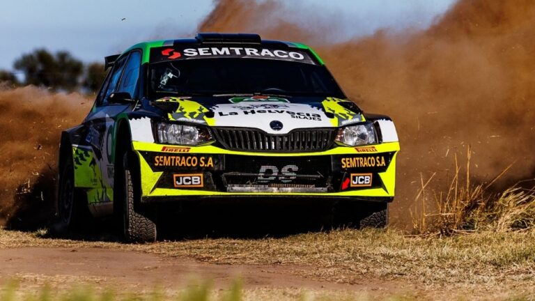 Rally Provincial: aplastante victoria de Hubmann en Laguna Larga