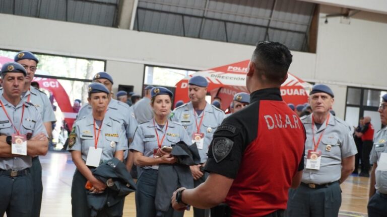Capitanes de la Policía Militar de Brasil se capacitaron en Carlos Paz