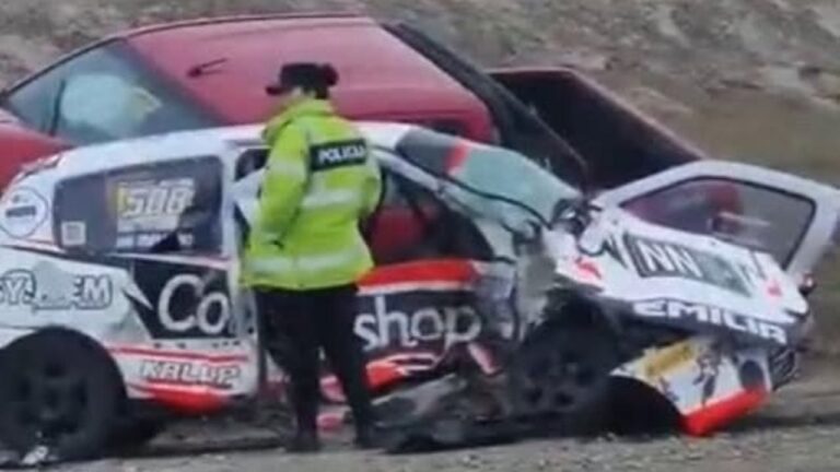 Tragedia en el rally: murió el piloto chileno que había chocado en Tierra del Fuego
