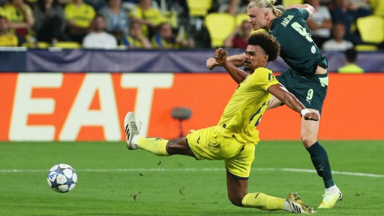 Champions League: Villarreal – Manchester City, en imágenes