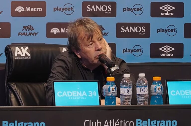 Ricardo Zielinski tras la caída de Belgrano: Cuántas veces nos van a cagar?»