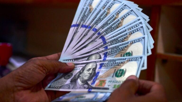 A cuánto cotizan el dólar blue y el dólar oficial este sábado