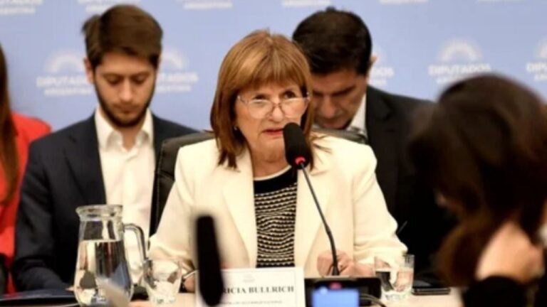 Bullrich: Sin seguridad no hay libertad, el Gobierno defiende su política contra el delito