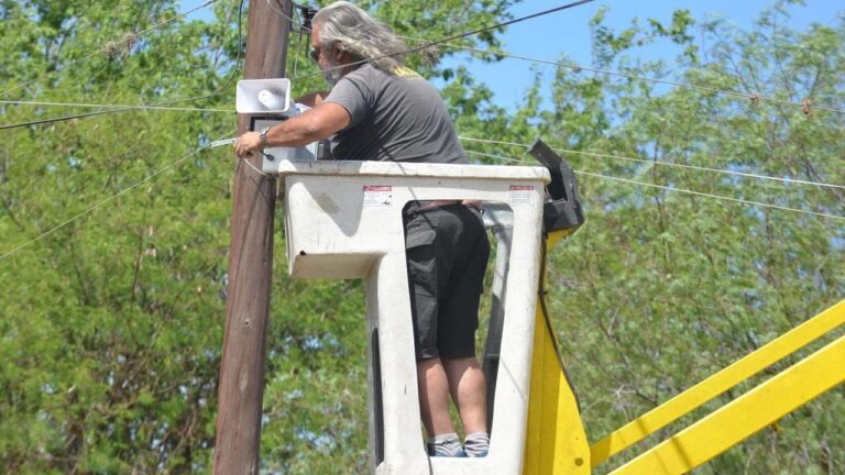 La Cumbre: municipio instaló alarmas comunitarias en barrio Palermo