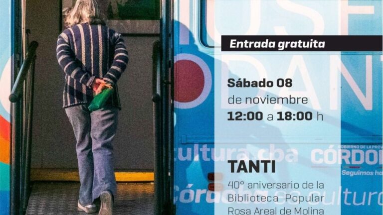 Tanti celebra los 40 años de su Biblioteca Popular Rosa Areal de Molina