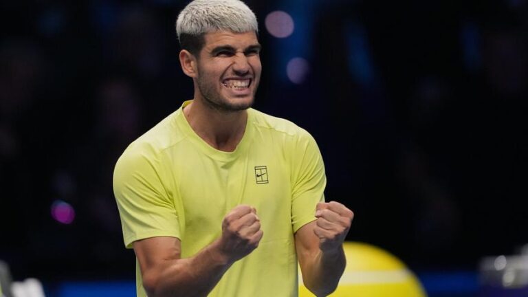 ATP Finals: Carlos Alcaraz – Felix Auger-Aliassime, en imágenes