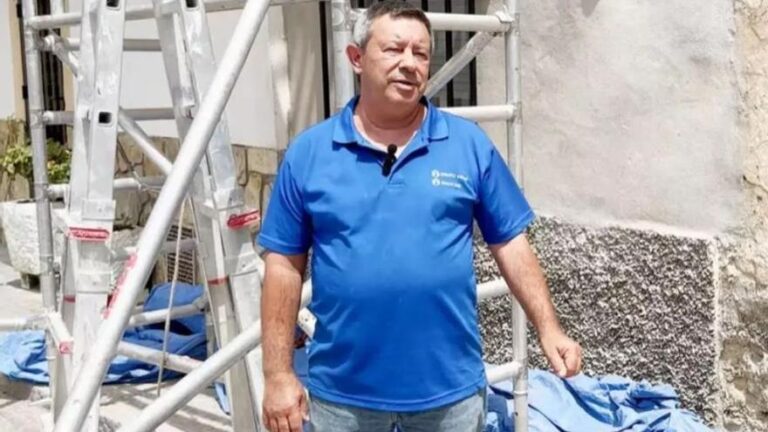 Paco Maqueda, obrero desde los 14 años y propietario de una empresa de reformas: «Con 65 años empiezo a vivir otra vez»