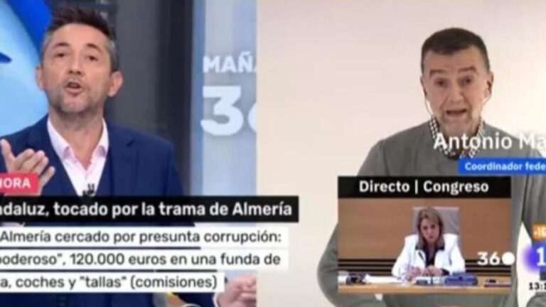 Javier Ruiz y Antonio Maíllo se enganchan por la candidatura de Por Andalucía: «Usted no me dirige a mí»