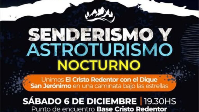 La Cumbre invita a vivir una noche de senderismo y astroturismo