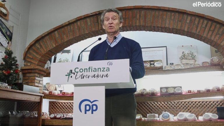 Feijóo lanza la campaña del PP en Extremadura: «Nuestros candidatos no son marionetas que manejamos desde Madrid»