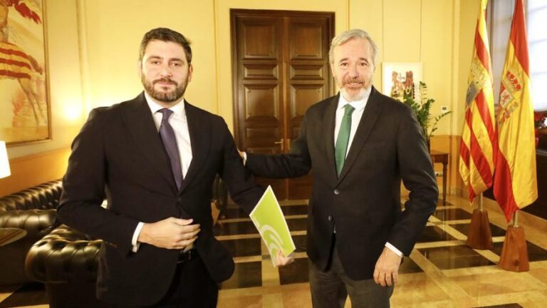 Vox rechaza darle un «cheque en blanco» a Azcón y el Gobierno de Aragón accede a una segunda reunión: «Va a ser o sí, o no»