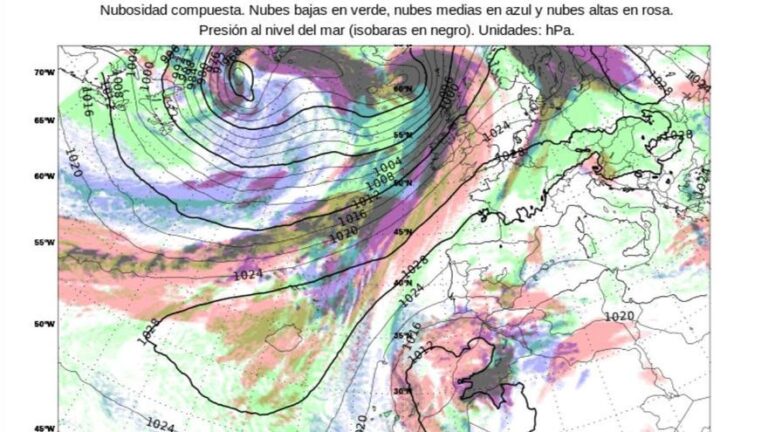 La borrasca Emilia sigue su paso por la península: así afectará hoy a Córdoba según la Aemet