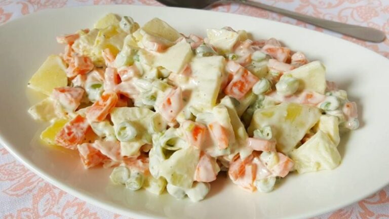 Ensalada rusa: el clásico infaltable de las Fiestas argentinas