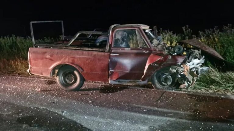 Choque fatal en el sudeste cordobés: dos hombres perdieron la vida