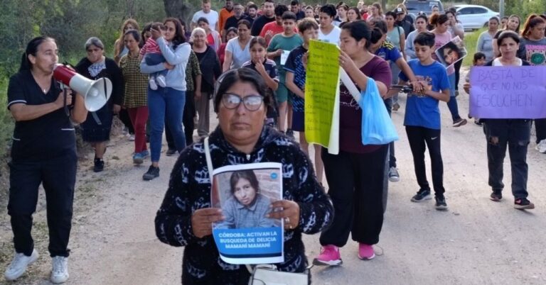 Córdoba: marchan para exigir la aparición con vida de Delicia Mamani Mamani