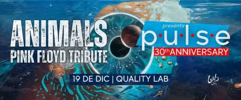 Animals Pink Floyd Tribute llega a Córdoba con PULSE 30th Anniversary en Quality Lab