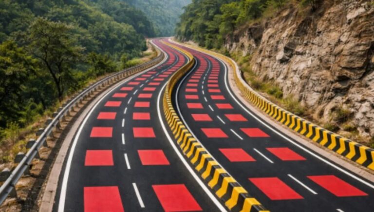 Ruta roja: el innovador asfalto que salva a la fauna silvestre