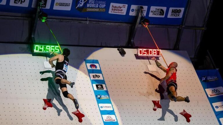 Escalada de velocidad: récords mundiales, duelos al milisegundo y estrategia en la World Climbing Series Comunidad de Madrid 2026