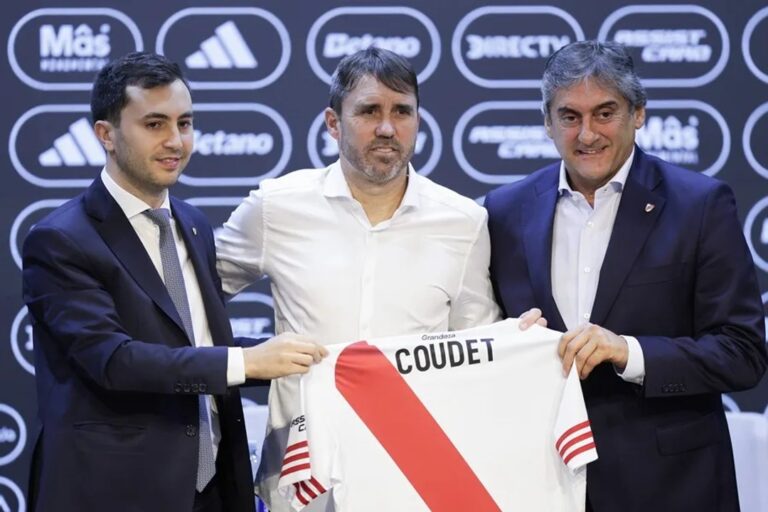 Coudet asumió en River y aseguró: El ADN de mis equipos va de la mano con este club