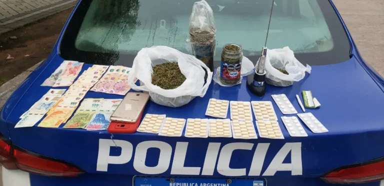 Detuvieron a un hombre con drogas valuadas en casi $5 millones en Villa Dolores