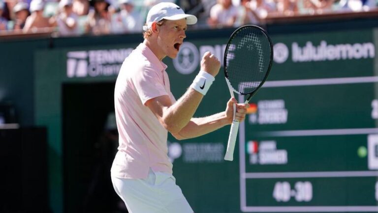 Sinner conquista Indian Wells y se erige como el rey de la pista dura