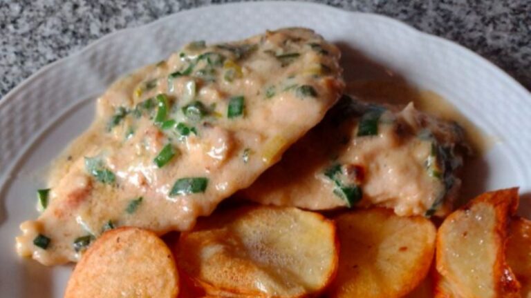 Cómo preparar un delicioso pollo al verdeo con papas