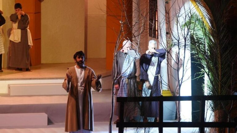 Villanueva del Duque pone en escena la Pasión de Cristo