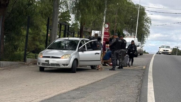 Dos personas resultaron heridas tras un choque en Villa del Lago