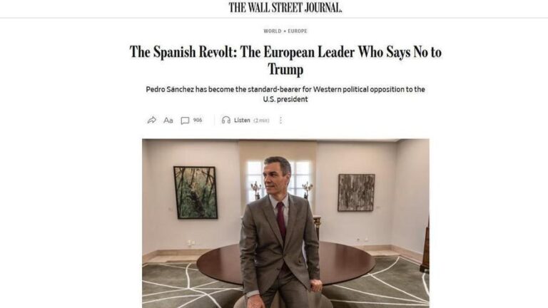 Pedro Sánchez sabe dónde está Oriente Próximo, y Feijóo?