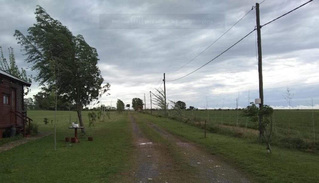 Mapa de alerta meteorológico en Córdoba con zonas en amarillo por vientos fuertes