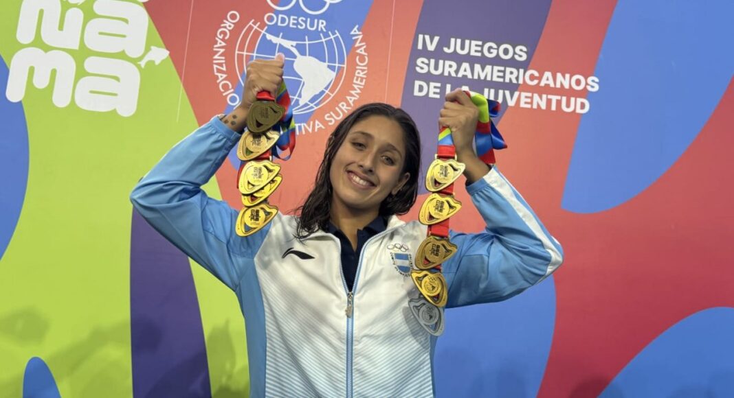 Delegación argentina compitiendo en los Juegos Suramericanos de la Juventud Panamá 2026